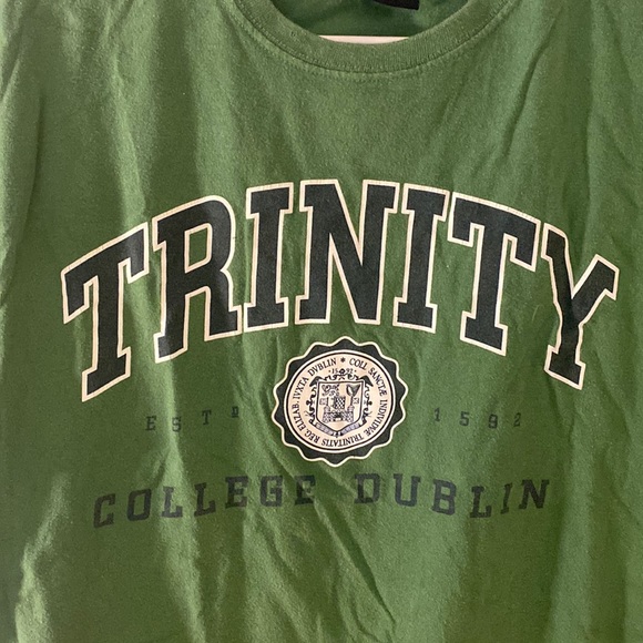 Authentic Trinity College Dublin Mens T-Shirt from Dublin Ireland (100% Cotton) - Picture 3 of 3